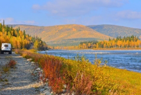 Поездка в горы, за осенью