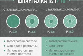Шпаргалка для фотографов: вспышка, фон и диафрагма