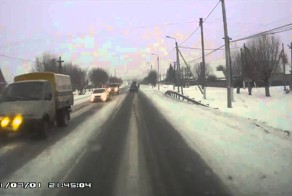 Велосипедист подрезал