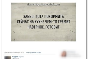 Смешные комментарии из социальных сетей 03.02.15