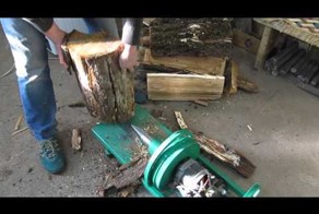 Дровокол с двигателем от стиральной машины