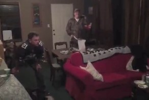 Фанат атаковал телевизор после поражения своей команды