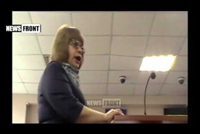 Харьков. Подсудимая активистка антимайдана