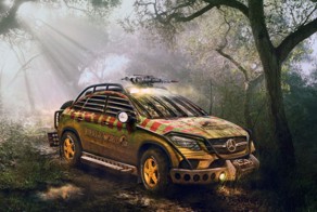 Mercedes GLE из Юрского периода