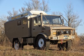 Вездеходный автодом Mercedes Unimog 1300L от BTR