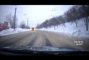 Не справился с управлением