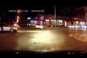 Пьяный водитель устроил ДТП