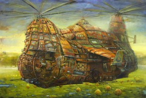 Сверхъестественные корабли и воздушные судна Модестаса Малинаускаса
