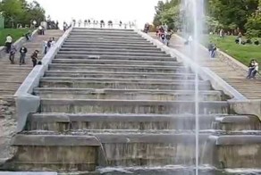  Каскад в парке им.  Шевченко