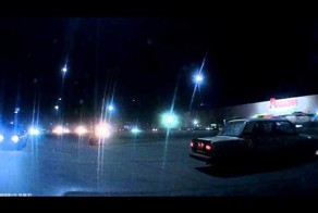 Дрифт на парковке - ДТП в Ростове на Дону