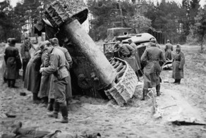 Подвиг неизвестных танкистов. Таран немецкой колонны 6 октября 1941 го