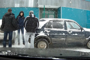 Случай на парковке