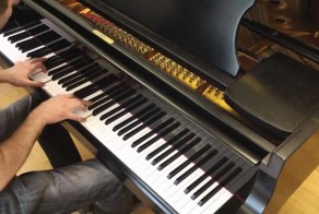 Гражданская Оборона - "Всё идёт по плану" на фортепьяно