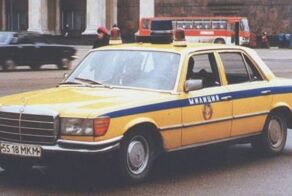 Иномарки на службе в ГАИ во времена СССР (25 фото)