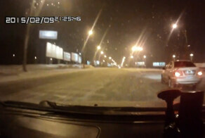 Авария дня 1835. Дама врезалась в автобус