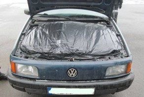 Литовцы для контрабанды использовали моторные отсеки