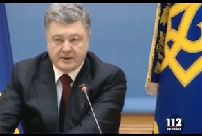 Порошенко расплакался говоря об ужасах обстрела Краматорска