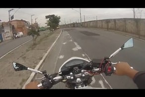 Бандит застрелен при попытке ограбить мотоциклиста