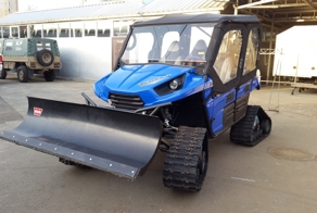 Kawasaki Teryx4 квадроцикл для зимних путешествий