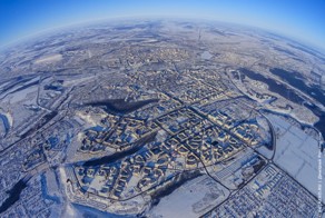 Рекорд высоты на аэростате в небе над Белгородом