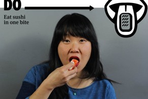 Как правильно есть суши