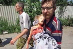 Интервью с врачом со знаменитой фотографии из Славянска.