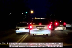 Сделал полицейский разворот