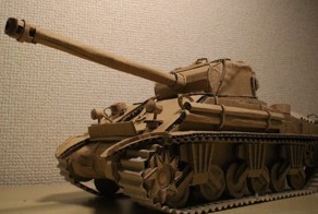 Искусные поделки из картона
