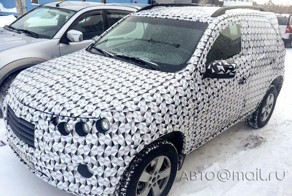 Новая Cherolet Niva замечена на тестах