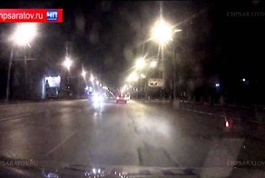 Погоня за нетрезвым водителем по городу Саратов