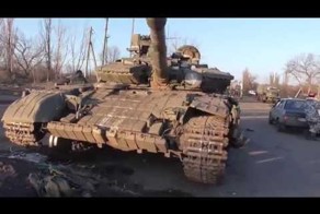 Дебальцево. Брошенная техника ВСУ. Блокпост "Крест"