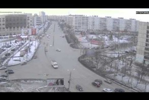 На таран - ДТП в Челябинске 21.02.2015