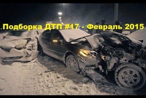 Подборка аварий и ДТП от evrocot за 22.02.2015