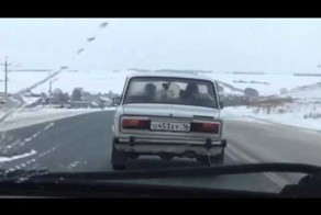 Угар! Телята! Едут домой в шестёрке