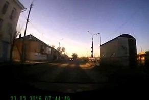 Столкнулся с Газелью