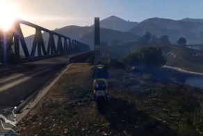 Тяжелый труд каскадера в GTA V