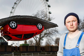 В Лондоне появилась необычная реклама Opel