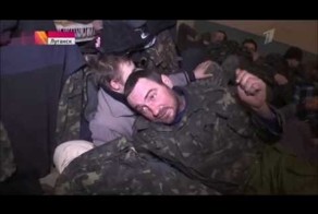 Репортаж Первого Канала о пленных украинских военных