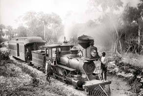 Железные дороги США. Конец 19 - начало 20 веков  