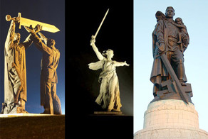 Меч Победы — триптих монументальных советских памятников