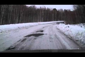 Лексус занесло