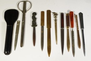 Канцелярские ножи для открытия конвертов (ножи для писем), конец XVIII