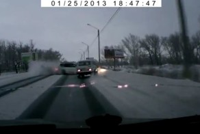 Авария дня часть 902 (4 фото+видео)