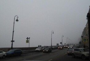 Вчера в Санкт-Петербурге был очень плотный туман. Немного фантазии