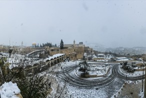 Снег в Иерусалиме