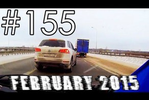 Подборка аварий и ДТП от Андрей за 28.02.2015