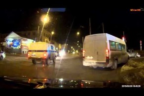ДТП полиции с ДПС в Сызрани