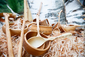 Как делают деревянные ложки