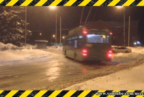 Дрифтующий троллейбус