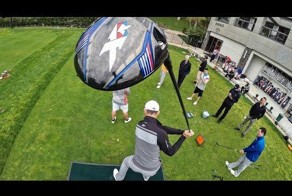 Трюки с мячиком для гольфа